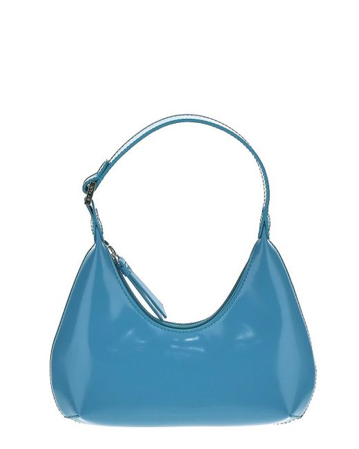 BY FAR Leather Baby Amber Bag in Blue | Lyst