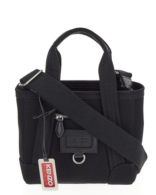 KENZO Mini Tote Bag in Black Lyst UK