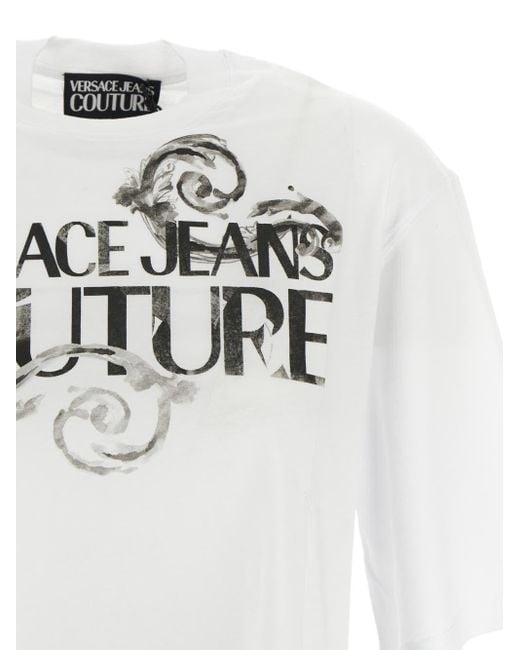 Versace White Logo T-shirt