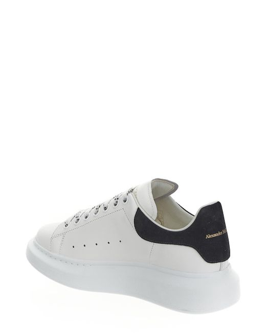 Alexander McQueen White Larry Sneaker