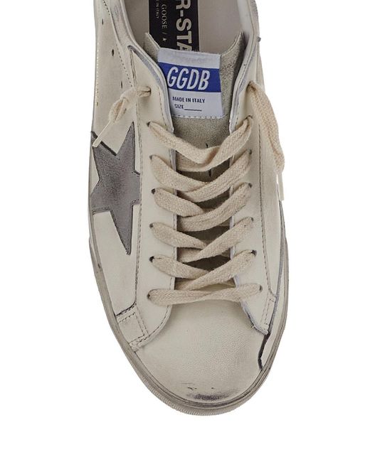 Golden Goose Deluxe Brand White Super-star Classic Sneakers for men