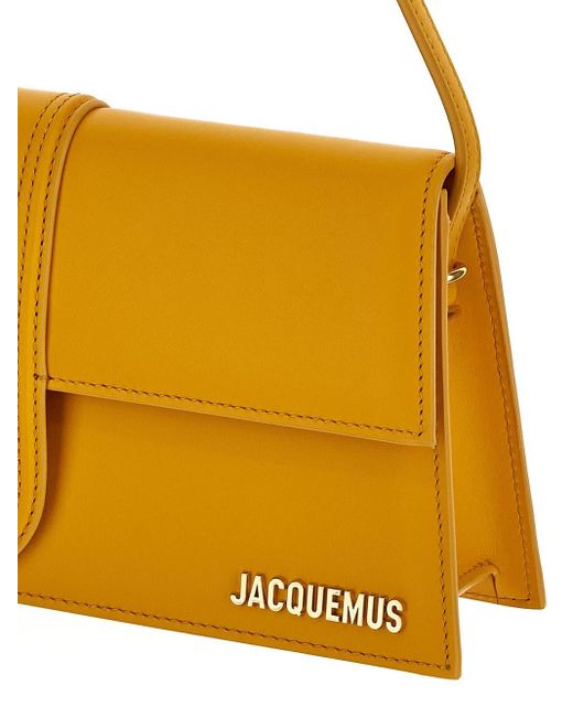 Jacquemus Yellow Le Bambino Long Handbag