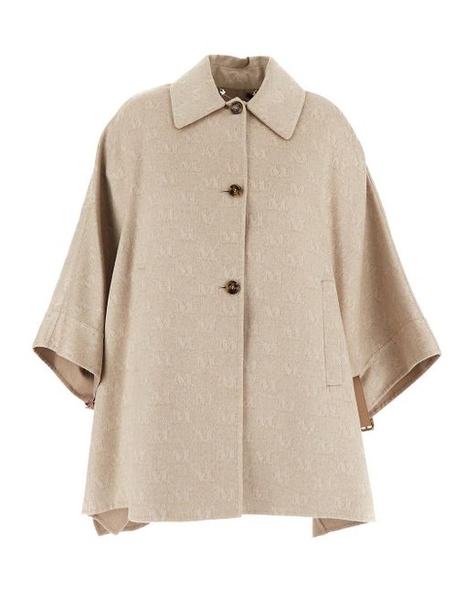 Max Mara Natural Poncho Jago