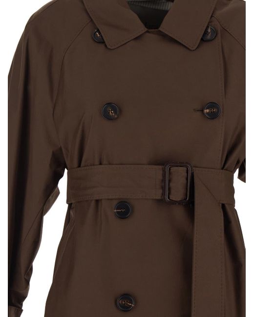 Max Mara The Cube Brown Titrench Jacket