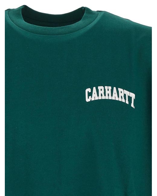Carhartt Green Cotton T-shirt for men