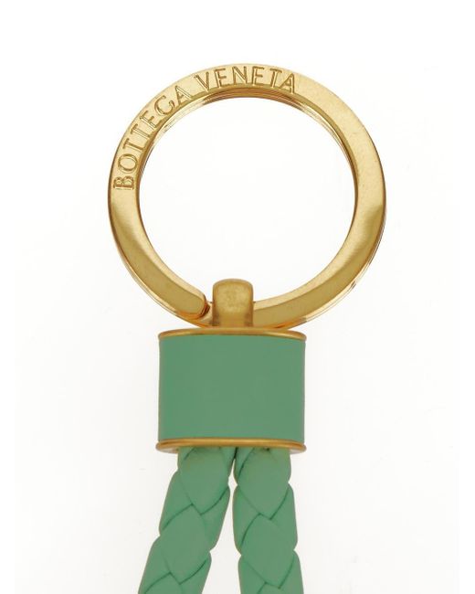 Bottega Veneta Green Key Ring