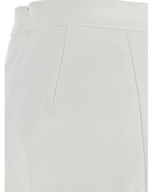 Sportmax White Danila Trousers