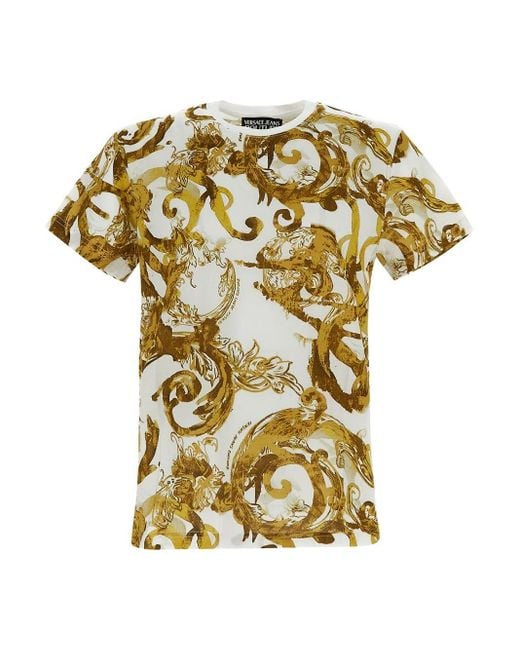 Versace Metallic Baroque T-shirt for men
