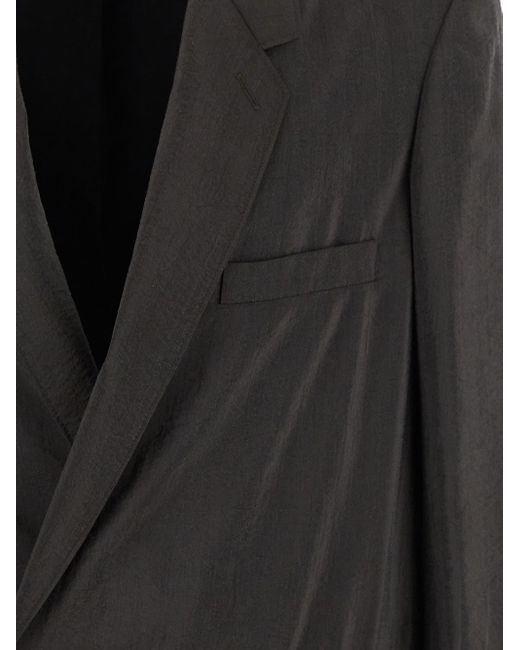 Lemaire Black Silk Jacket