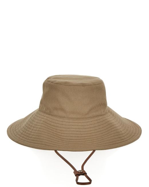 Miu Miu Natural Drill Hat