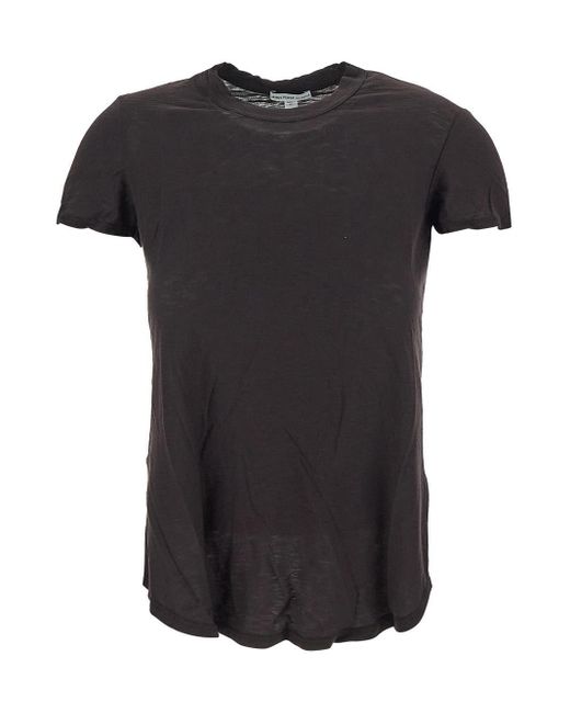 James Perse Black T-Shirts And Polos