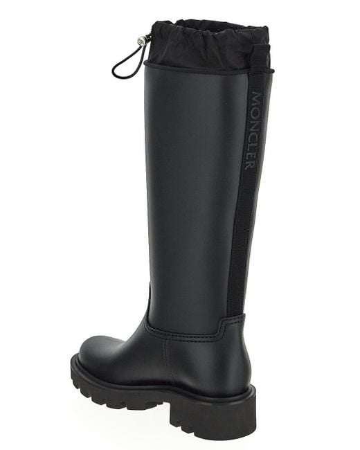 Moncler Black Kickstream High Boot