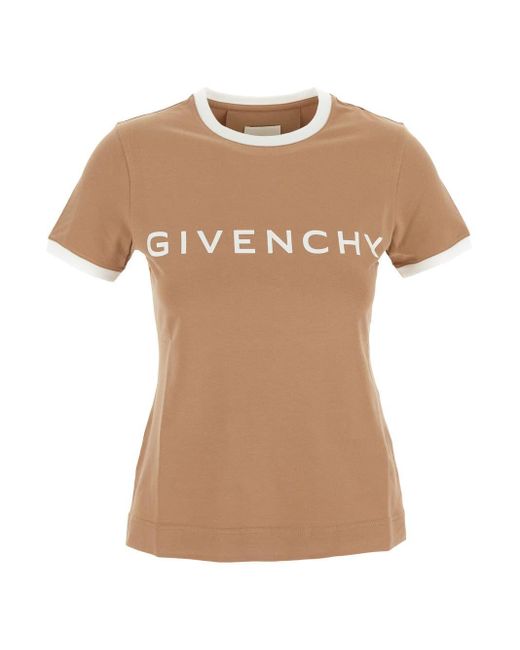 Givenchy Natural Logo T-shirt