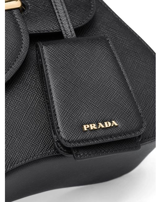Prada Black Sidonie Medium Shoulder Bag