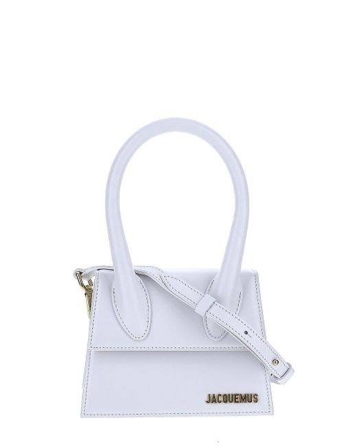 Jacquemus Le Chiquito Moyen Bag in White | Lyst