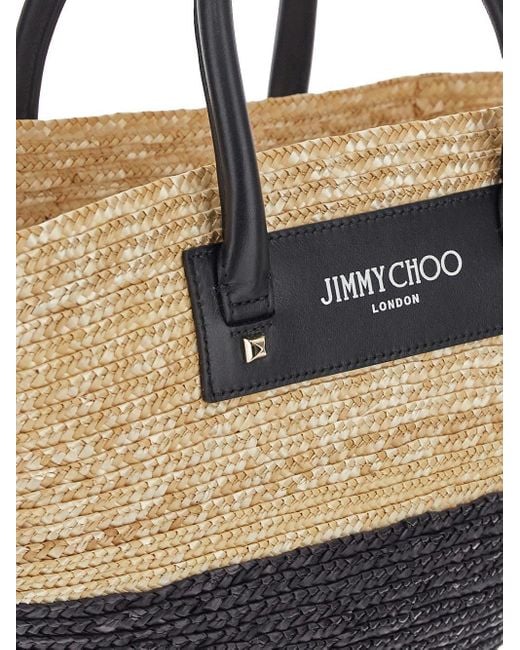 Jimmy Choo Natural Beach Bag