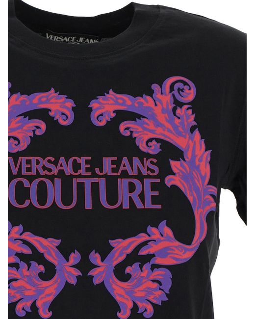 Versace Black T-Shirts And Polos