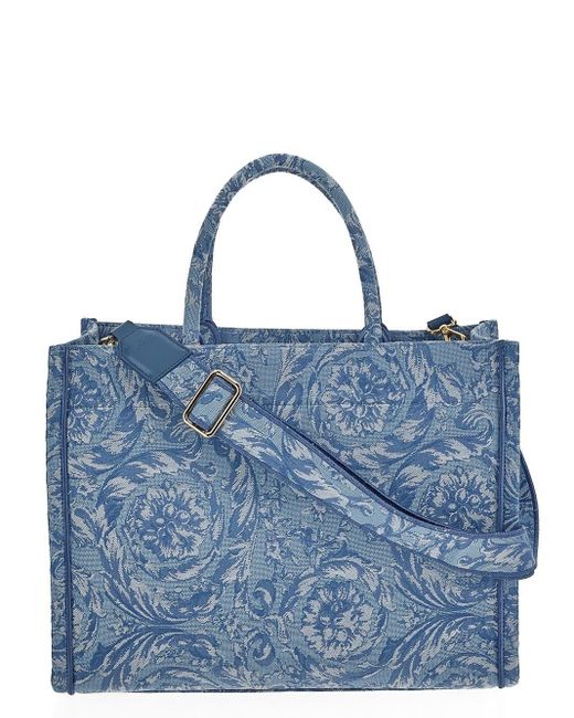 Versace Blue 'Athena' Bag