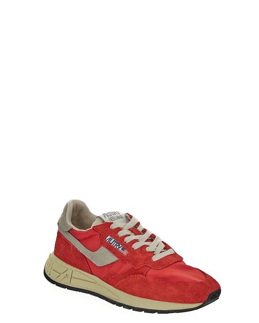 Autry Red Reelwind Low Sneakers