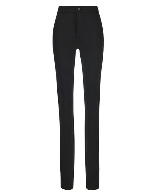 Womens Clothing Trousers Slacks and Chinos Skinny trousers Dolce & Gabbana Synthetic Skinny-fit Jersey Pants in Black 
