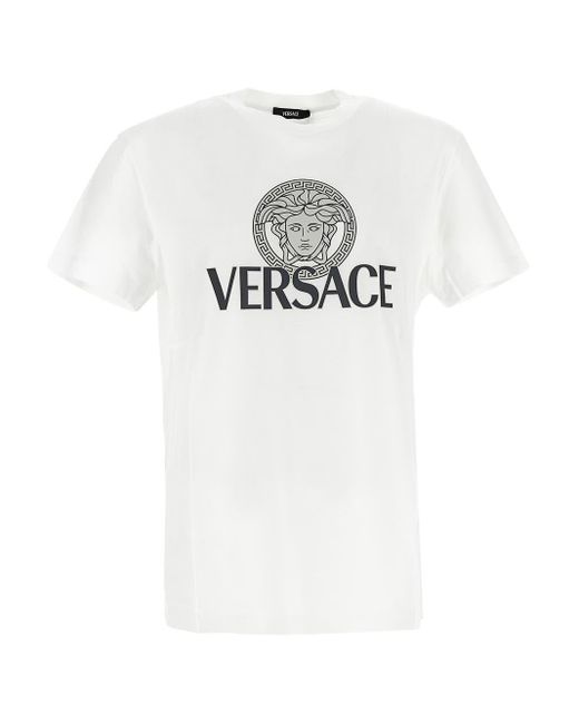 Versace White T-Shirts And Polos for men