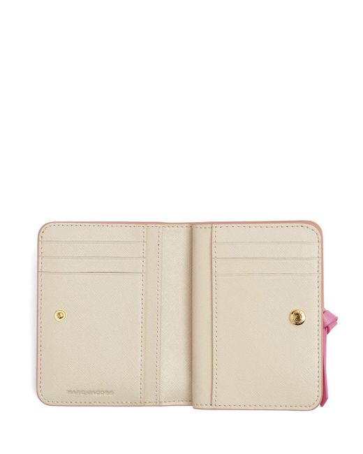 Marc Jacobs Pink The Utility Snapshot Mini Compact Wallet