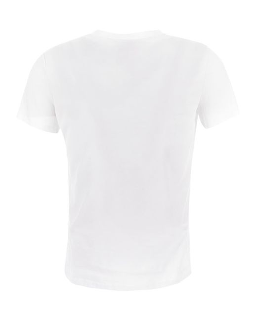 Elisabetta Franchi White Chain T-Shirt