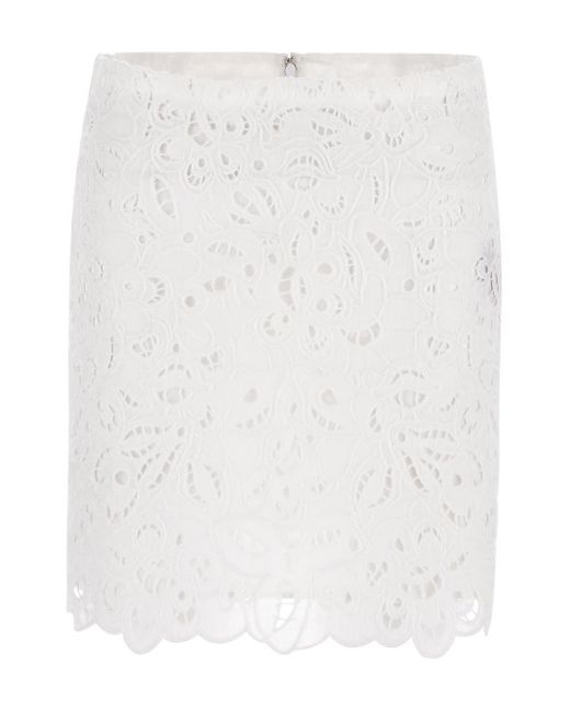 Isabel Marant White Dina Skirt