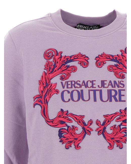 Versace Pink Logo Sweatshirt