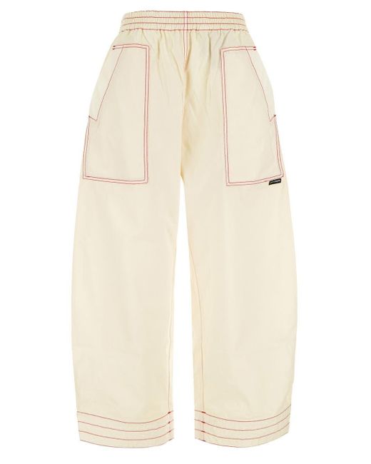 Palm Angels Judo Pants in Natural Lyst