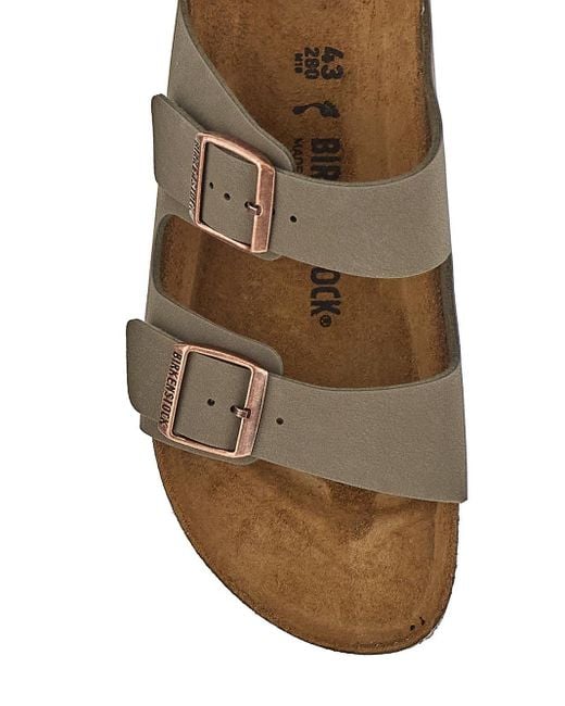 Birkenstock Brown Ariroza Birkibuk Slip-on Sandals