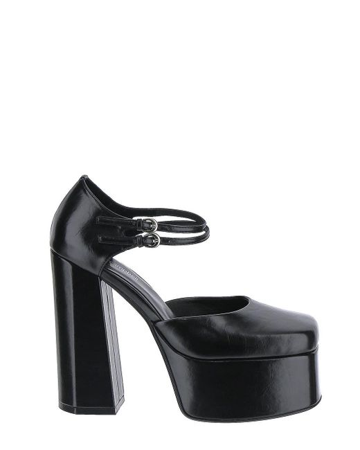 Jeffrey Campbell Leather Leila High Heels in Black | Lyst