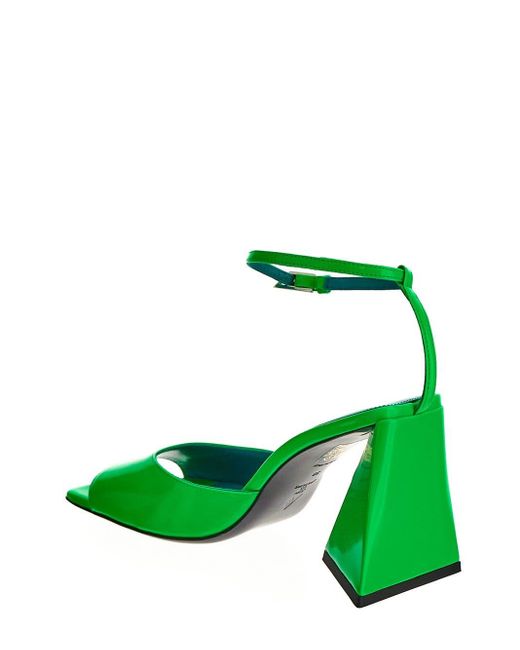 The Attico Piper Sandal in Green | Lyst