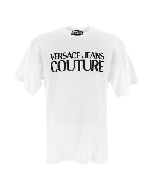 Versace White Logo T-shirt for men