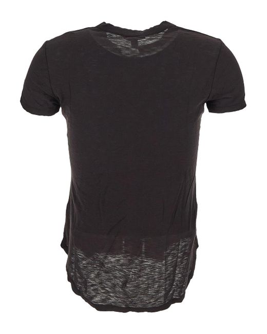James Perse Black T-Shirts And Polos