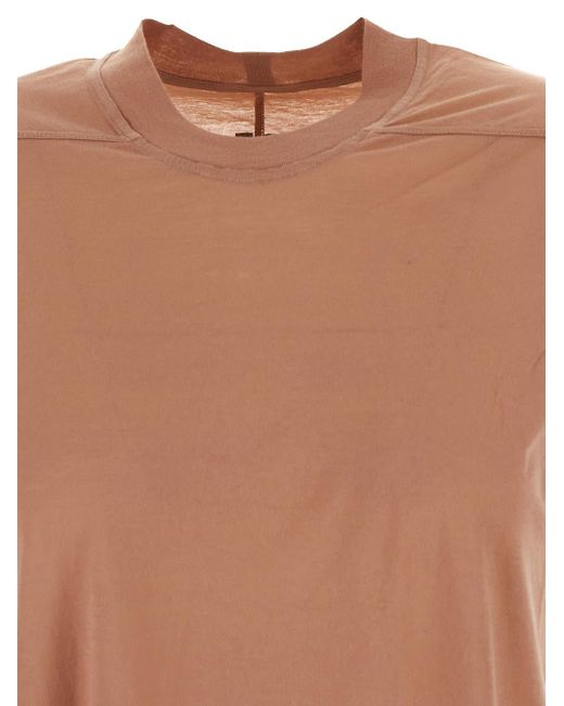 Rick Owens Pink Small Level T-shirt