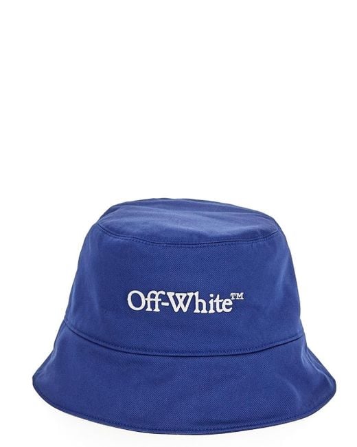 Off-White c/o Virgil Abloh Blue Off- Hats for men
