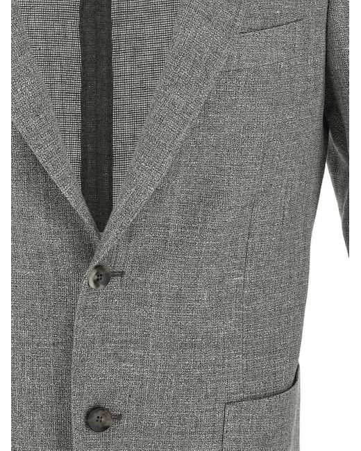 Lardini Gray Single-breast Jacket for men