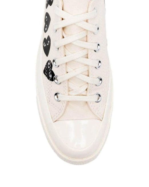 COMME DES GARÇONS PLAY White Comme Des Garcons Play Shoes