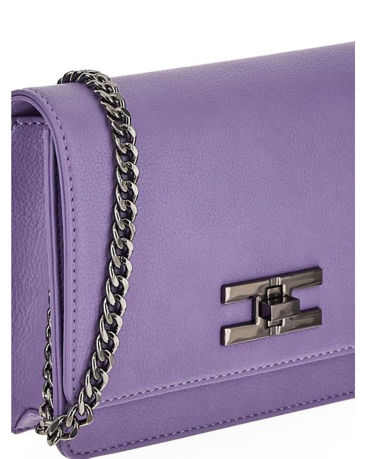 Elisabetta Franchi Purple Cross Body Bag