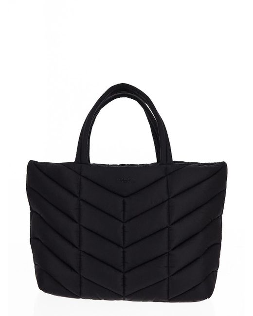 Saint Laurent Black Puffer Tote Bag for men