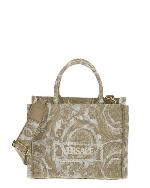 Versace Metallic Baroque Bag