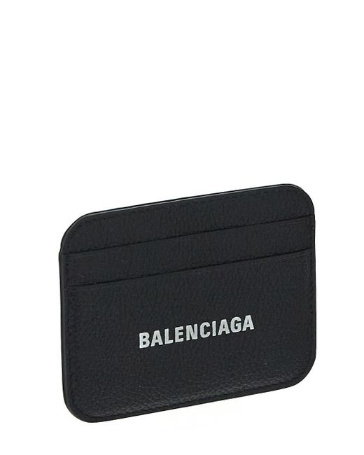 Balenciaga Black Cash Logo Cardholder
