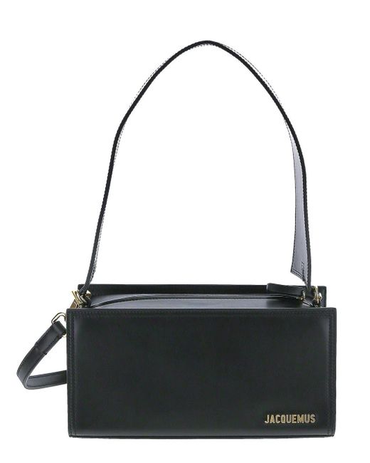 Jacquemus Leather Black Bag | Lyst UK