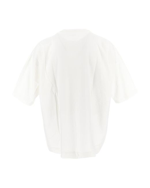 Homme Plissé Issey Miyake White Essential T-shirt for men