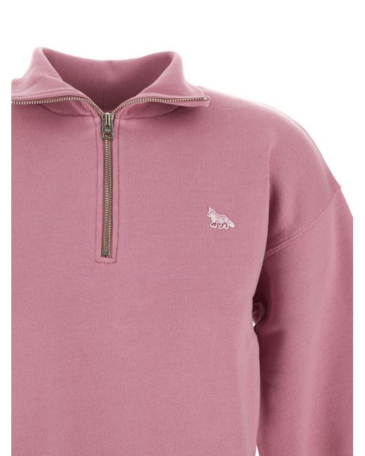 Maison Kitsuné Pink Fox Sweatshirt