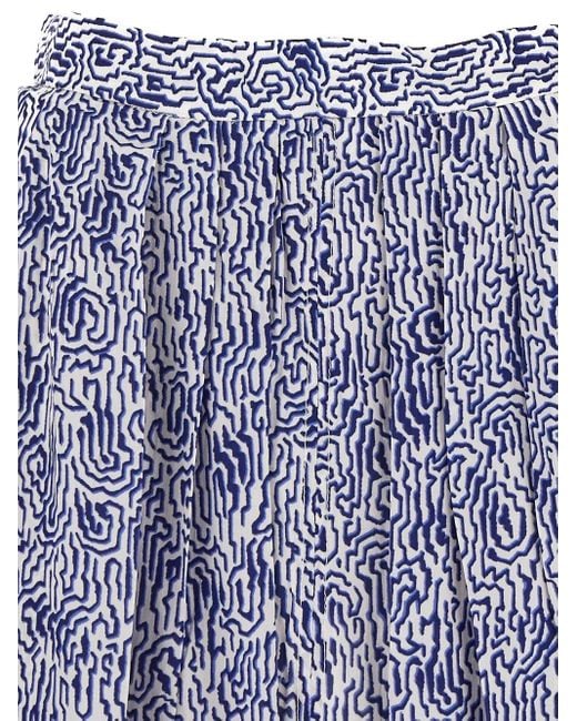 Isabel Marant Blue Violaine Skirt