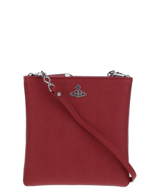 Vivienne Westwood Squire New Square Crossbody Bag in Red Lyst