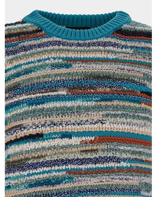 Alanui Blue Sweaters for men