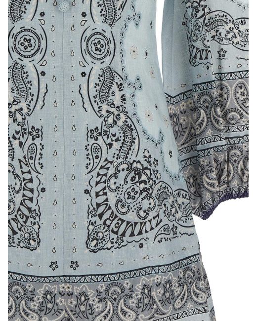 Zimmermann Gray Casual Dress